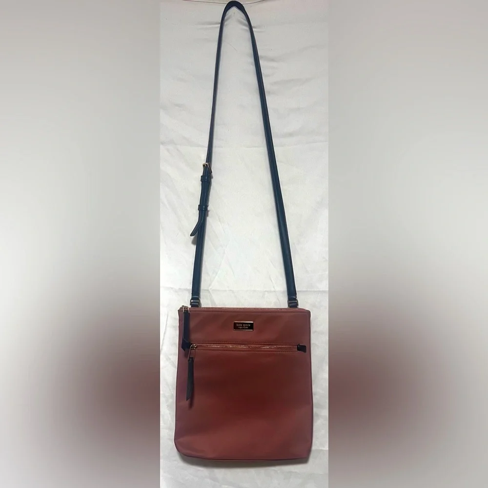 Kate Spade New York DAWN FLAT CROSSBODY BAG Purse Satchel Travel Everyday